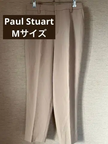 새상품급 Paul Stuart 베이지 허리밴딩 슬랙스 M