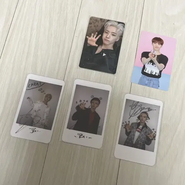 세븐틴 호시 KNIGHT 중국 잡지 포카 포토카트 호랑해  팬클럽4기