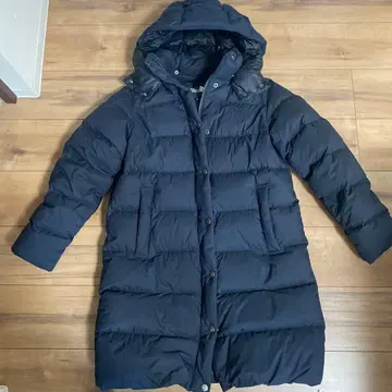 THE NORTH FACE 후드 부착 다운 자켓 S 블랙