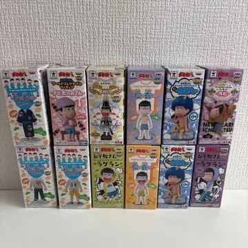 오소마츠 6쌍둥이 월드 컬렉터블 피규어 세트