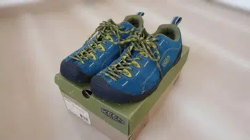 KEEN 재스퍼 (JASPER) 아웃도어 신발 파랑/그린