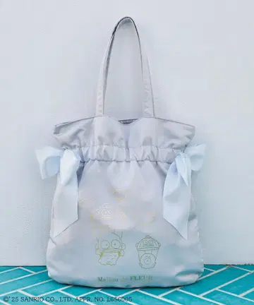 Maison de FLEUR 한교동 더블 리본 토트백