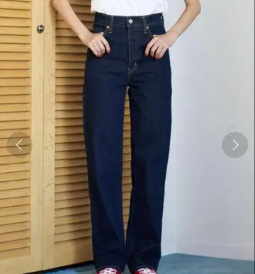 LEVI'S PREMIUM RIBCAGE STRAIGHT 데님