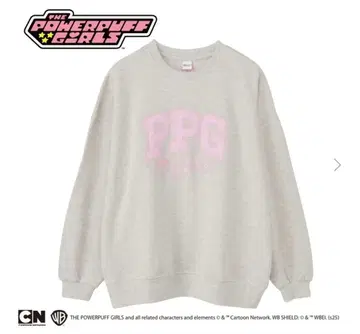 파워퍼프걸 오버사이즈 맨투맨 PLAZA 한정판