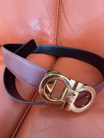 Ferragamo 리버서블 벨트 브라운 블랙