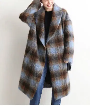 iena MANTECO 샤기 코트