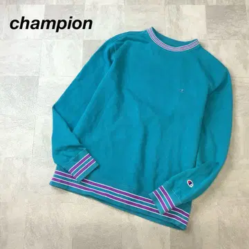 새상품급 champion 챔피온 린 맨투맨 에메랄드 그린