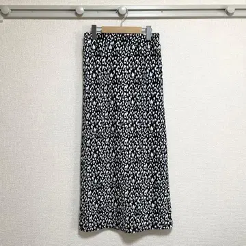 [ 새상품급 ] ENCARE DUE 레오파드 레오파드 무늬 롱 스커트