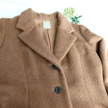 Boutique Lily 브라운 롱 코트