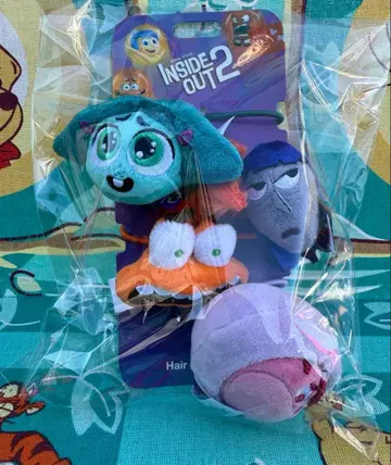 인사이드 헤드 2 머리끈 봉제 인형 홍콩 디즈니랜드 HKDL