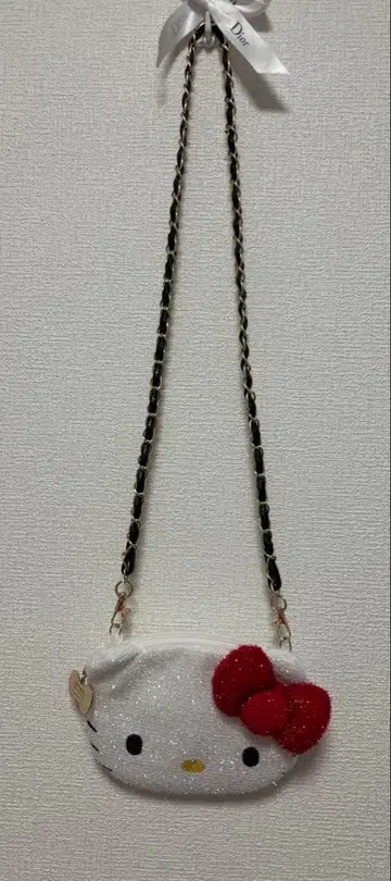 헬로키티 글리터 숄더백