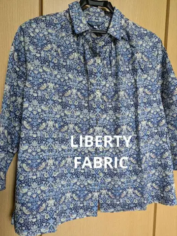 [ 보관품 ] LIBERTY 리버티 타나론 셔츠 블라우스 딸기 도둑