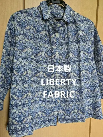 [ 보관품 ] LIBERTY 리버티 타나론 셔츠 블라우스 딸기 도둑