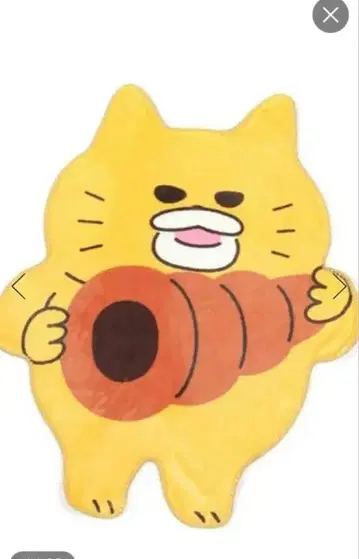 노라네코 군단 스튜디오 클립 실루엣 담요 미사용 새상품