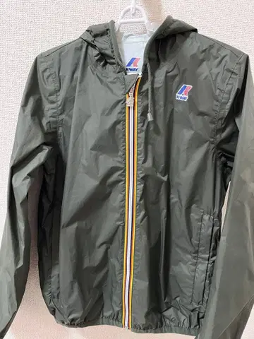 K-WAY 후드 부착 나일론 자켓 S