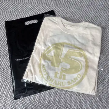 사노 모토하루 45th ANNIVERSARY TOUR 티셔츠