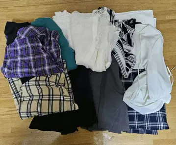 의류 묶음 판매 긴팔 반팔