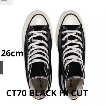 CT70 BLACK HI CUT 26cm 미사용 새상품