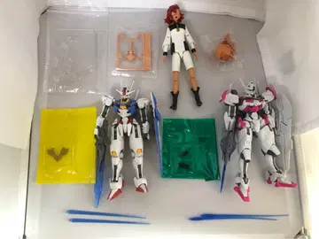 건담 프라모델 수성의 마녀 건담 에어리얼 등 조립만 한 3체 세트