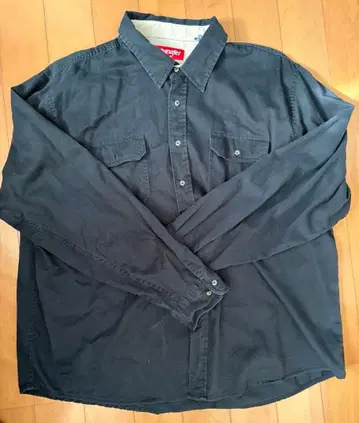 Wrangler 긴팔 셔츠 2XL 블랙