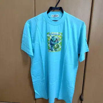 몬스터즈 잉크 T셔츠 스카이블루