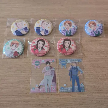 헤타리아 플라워 퍼레이드 캔뱃지 독일 미국 영국 중국 특전 세트