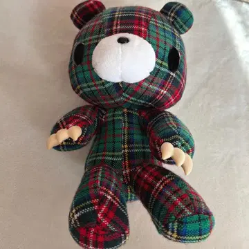 그루미 체크 그린 레어