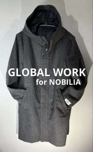 GLOBAL WORK for NOBILIA 후디 코트 [새상품급] L