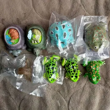 가챠가챠 양서 파충류 개구리 거북이 뱀