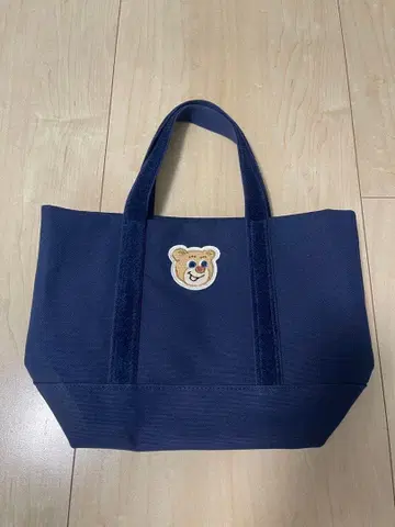 러브러리 바이 페이러 올드 테디 와펜 토트백 네이비