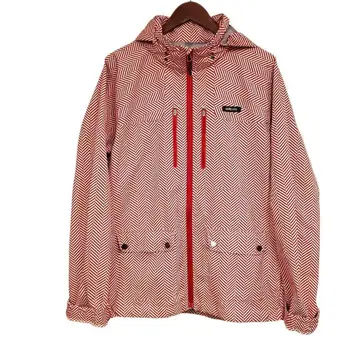 [ 아디다스 adipure ] 스트라이프 후드티 아우터 빨간색 골프