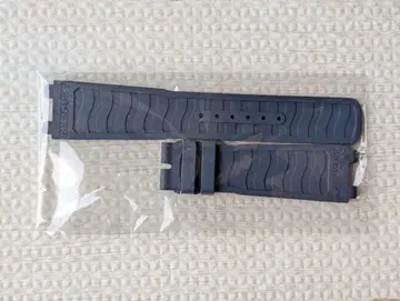 브레게 고무 벨트 정품 마린용 네이비 미사용 22mm