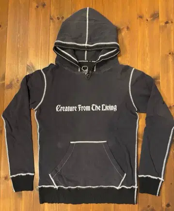 CREATURE FROM THE LIVING 후드티 M 사이즈