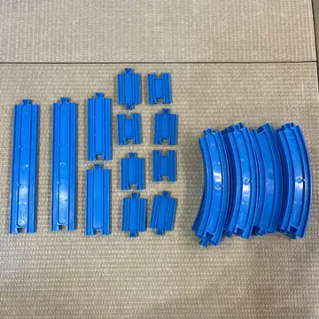 프라레일 파란 레일 부품 세트