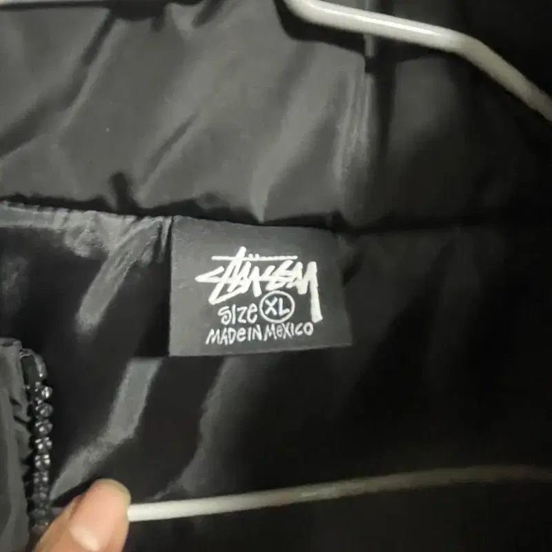 Stussy 스투시 블랙 패딩 XL