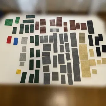 LEGO 플레이트 세트 다색