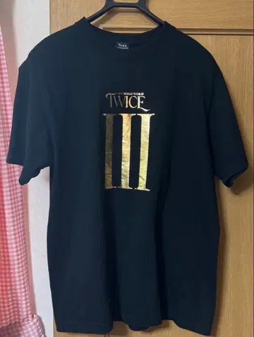 TWICE III 로고 T셔츠 블랙