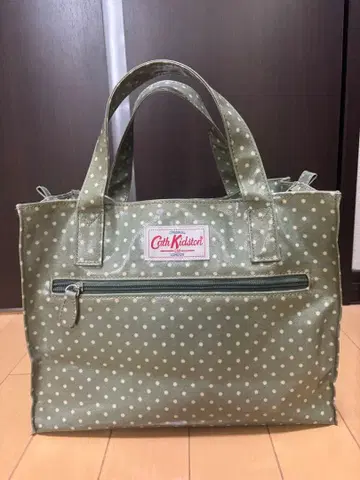 [ CathKidston ] 캐스키드슨 미니 토트백 도트 무늬