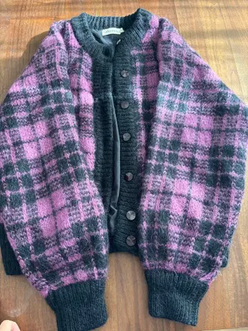 핑크 x 블랙 자켓