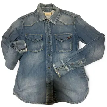 야누크 데님 셔츠 XS 일본제