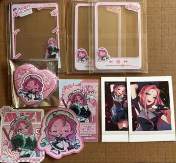 에이리언 스테이지 에이스테 아니카페 미지 굿즈 캔뱃지