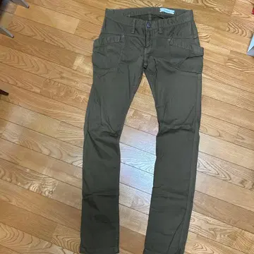 ANTGAUGE 카키 스키니 팬츠