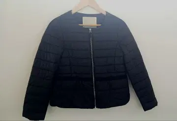 INTERPLANET 블랙 다운 자켓