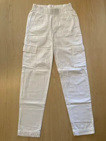 GAP 화이트 카고 팬츠 XXS