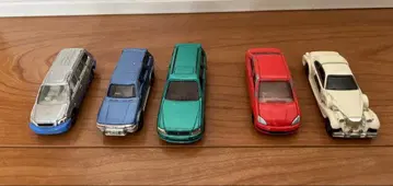 미니카 세트 5대 색상 다양