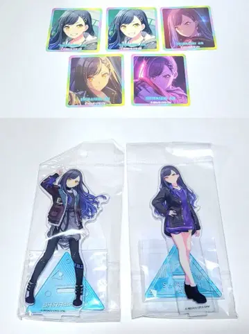 프로세카 아크릴 스탠드 스티커 시로이시 안