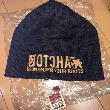 갓차 gotcha 블랙 니트 모자 새상품