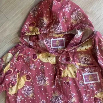 핑크하우스 후드 부착 셔츠