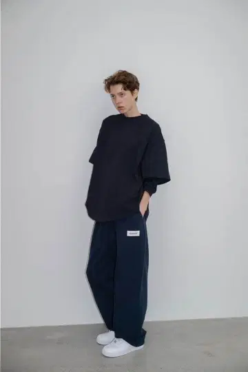 dDdDdDd WIDE SPORTY SWEAT PANTS