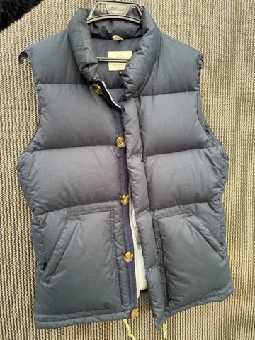 유나이티드 애로우즈 뷰티&유스 남성용 L 다운 베스트 네이비 컬러